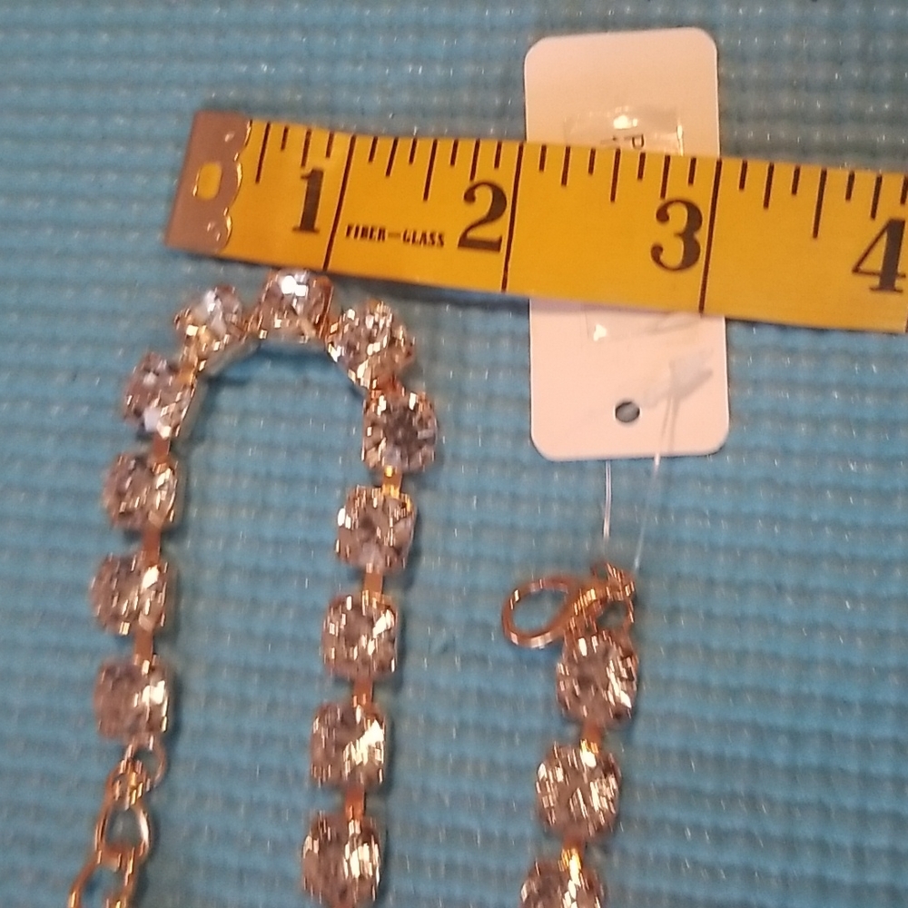 Gold Rhinestone belt - Picture 9 of 10